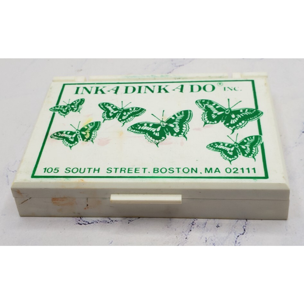 Inkadinkado Pigment Vintage Green Ink Stamp Pad